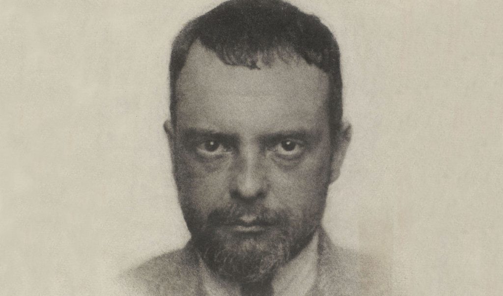 Primo piano dell'artista Paul Klee